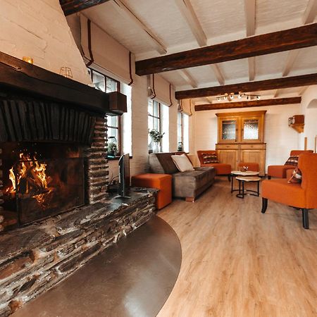 Le Grand Cerf 25 Pers, Malmedy- Chalet Rustique, Jardin 外观 照片