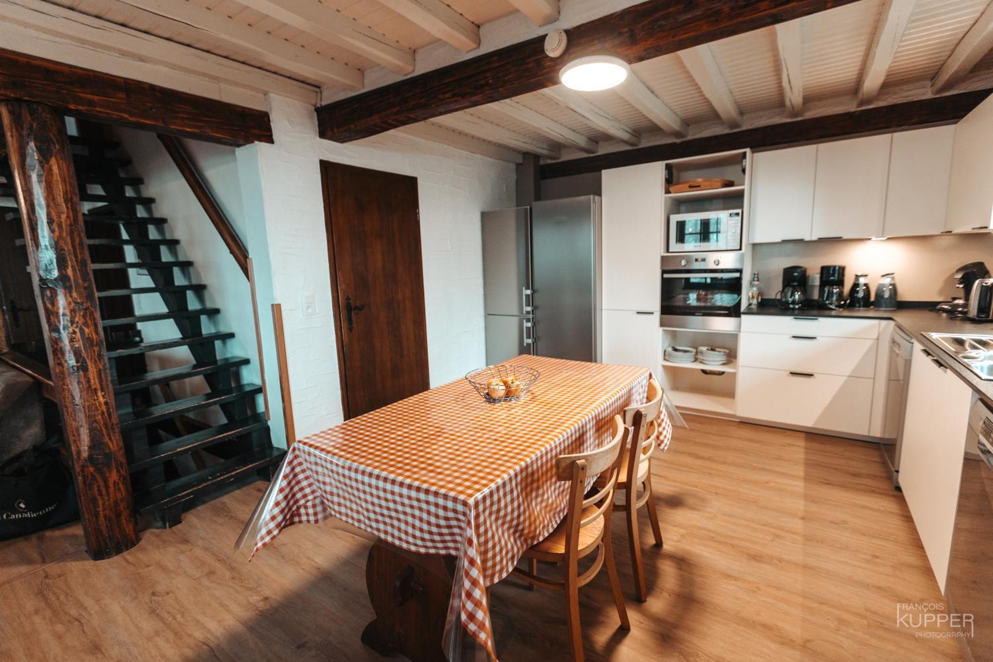 Le Grand Cerf 25 Pers, Malmedy- Chalet Rustique, Jardin 外观 照片